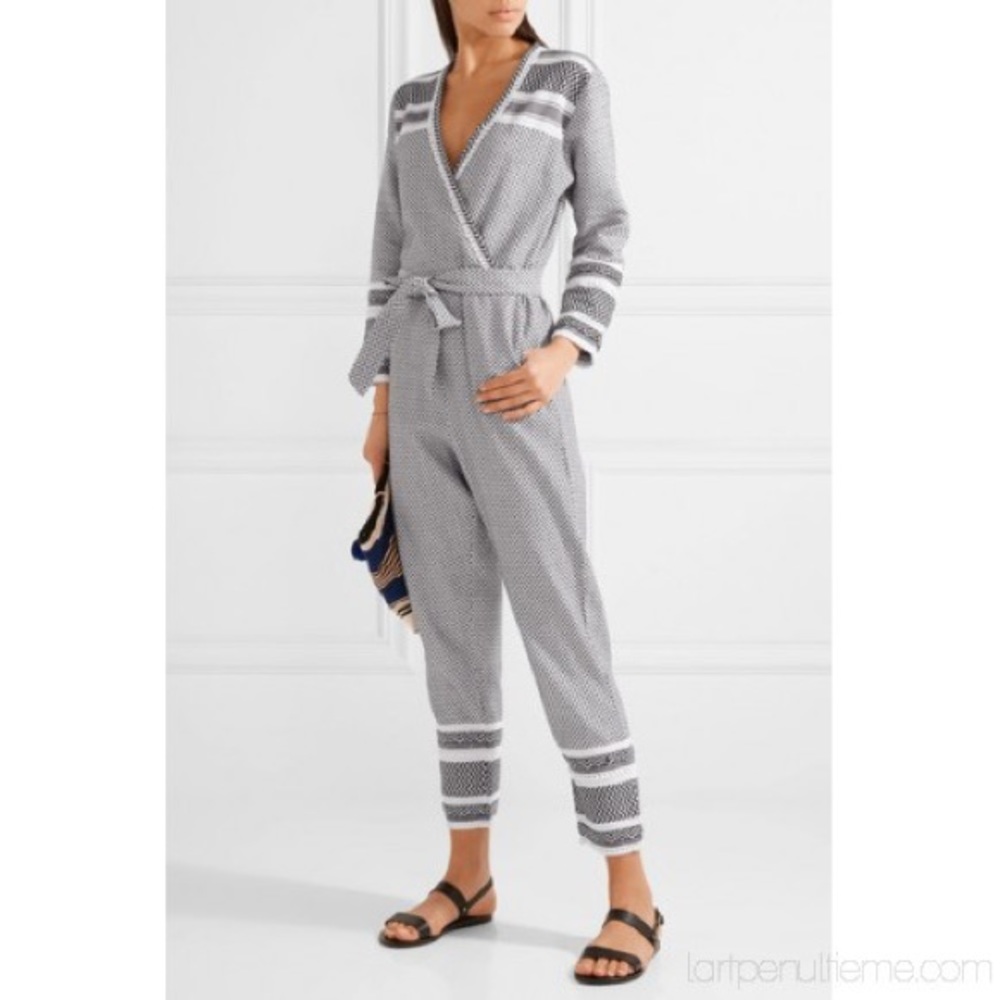 Dodo Bar Or Black and White Miriam Jumpsuit
